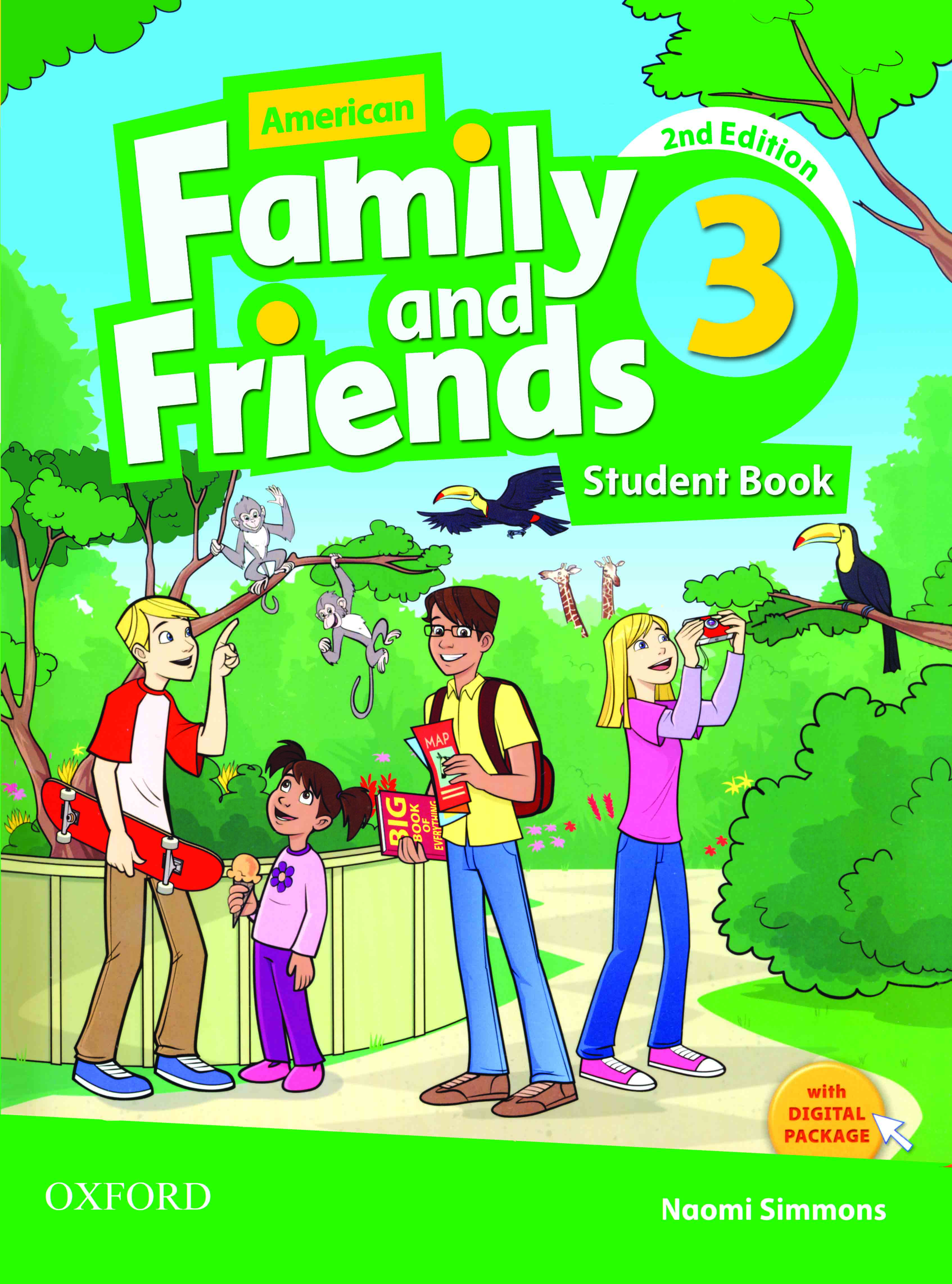 American Family and Friends 3 + Work Book + CD 2nd Edition