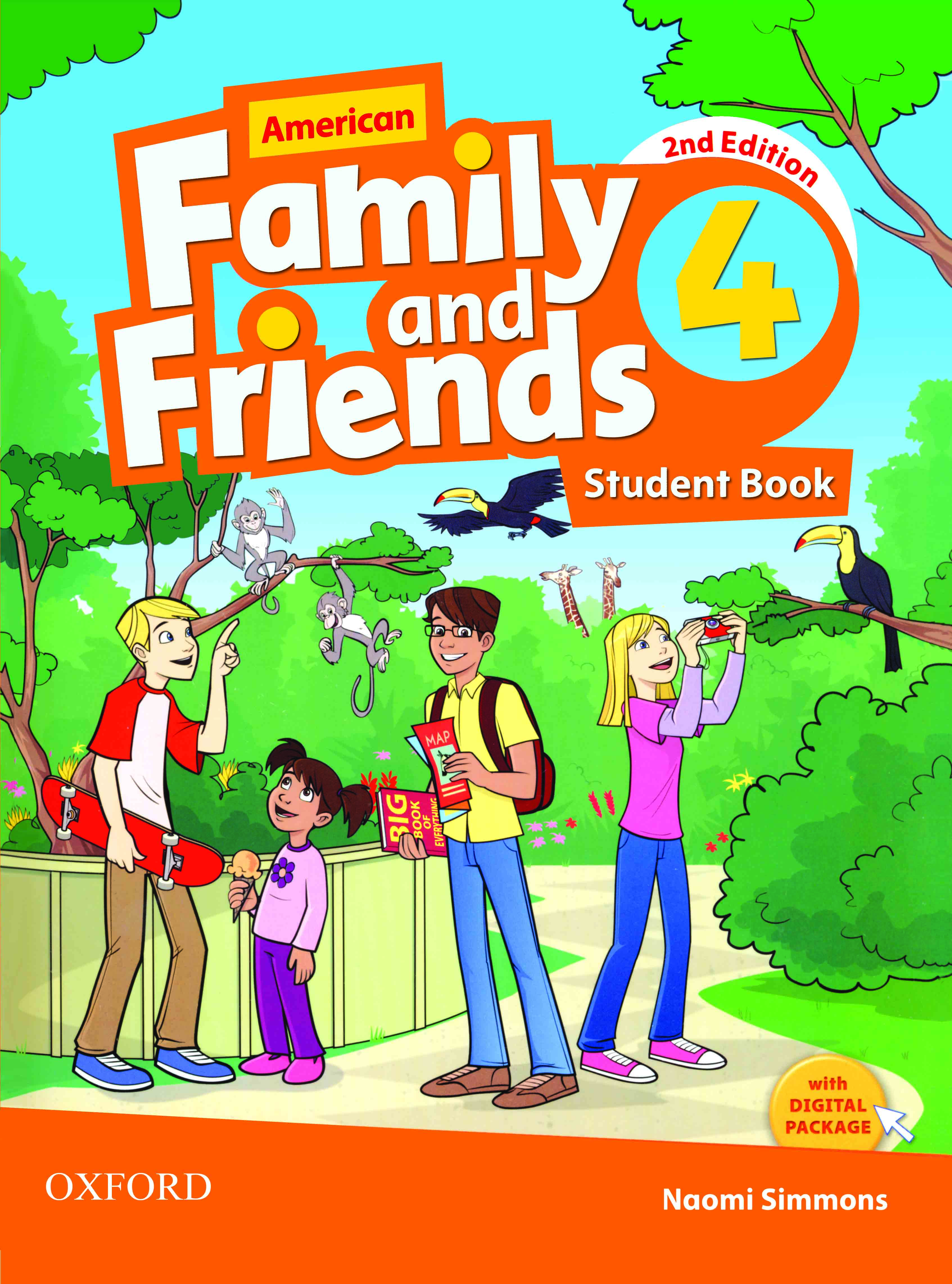 American Family and Friends 4 + Work Book + CD 2nd Edition